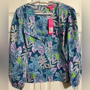 NWT Lilly Pulitzer Bernadette Top Size Large